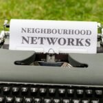 professional digital network growth line